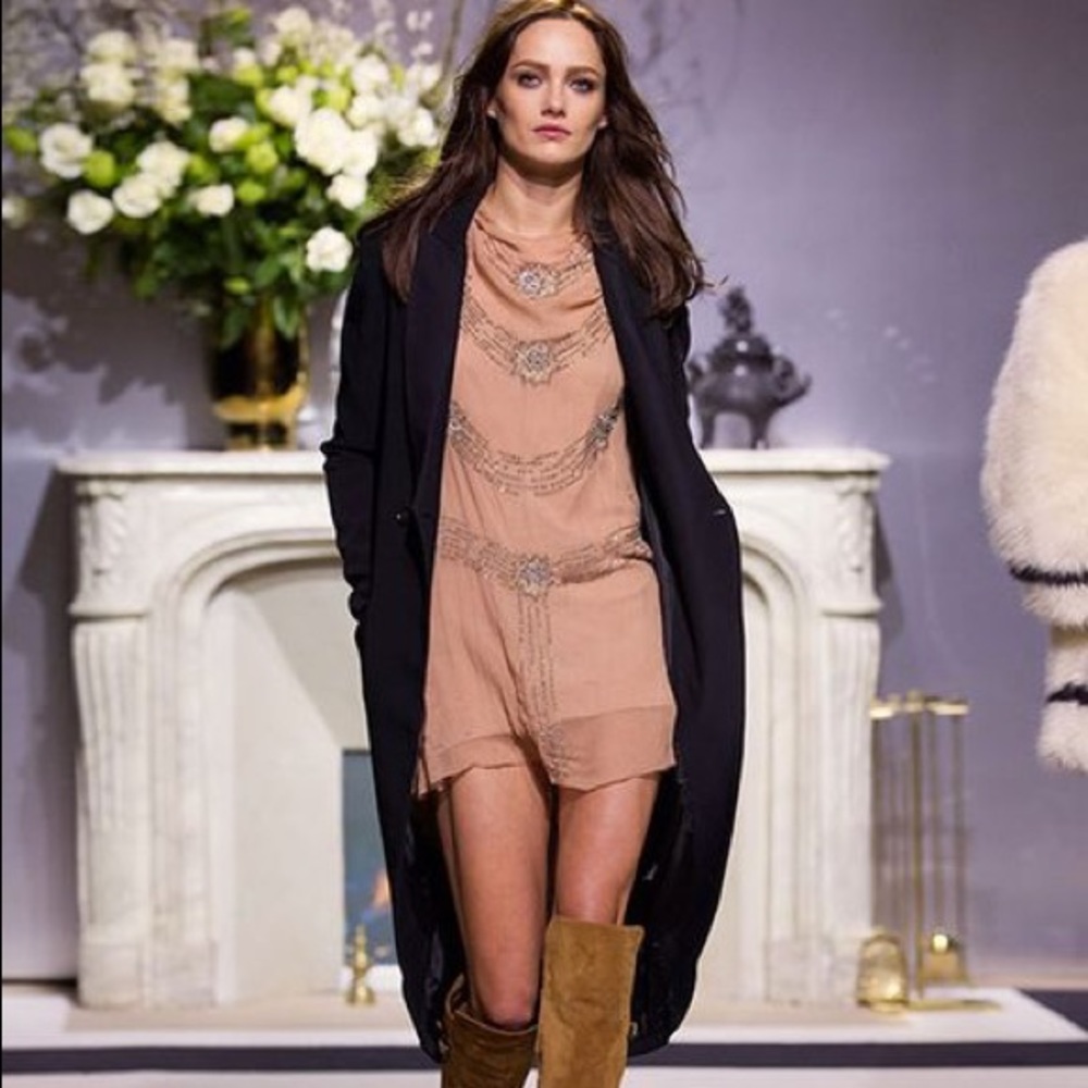 H&M Autumn 2013 Collection Black Tuxedo Style Jacket Coat